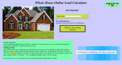 Desktop Screenshot of loadcalc.net